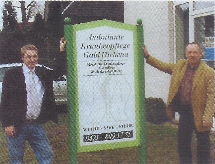 Sven Diekena übernimmt den Familienbetrieb 2007