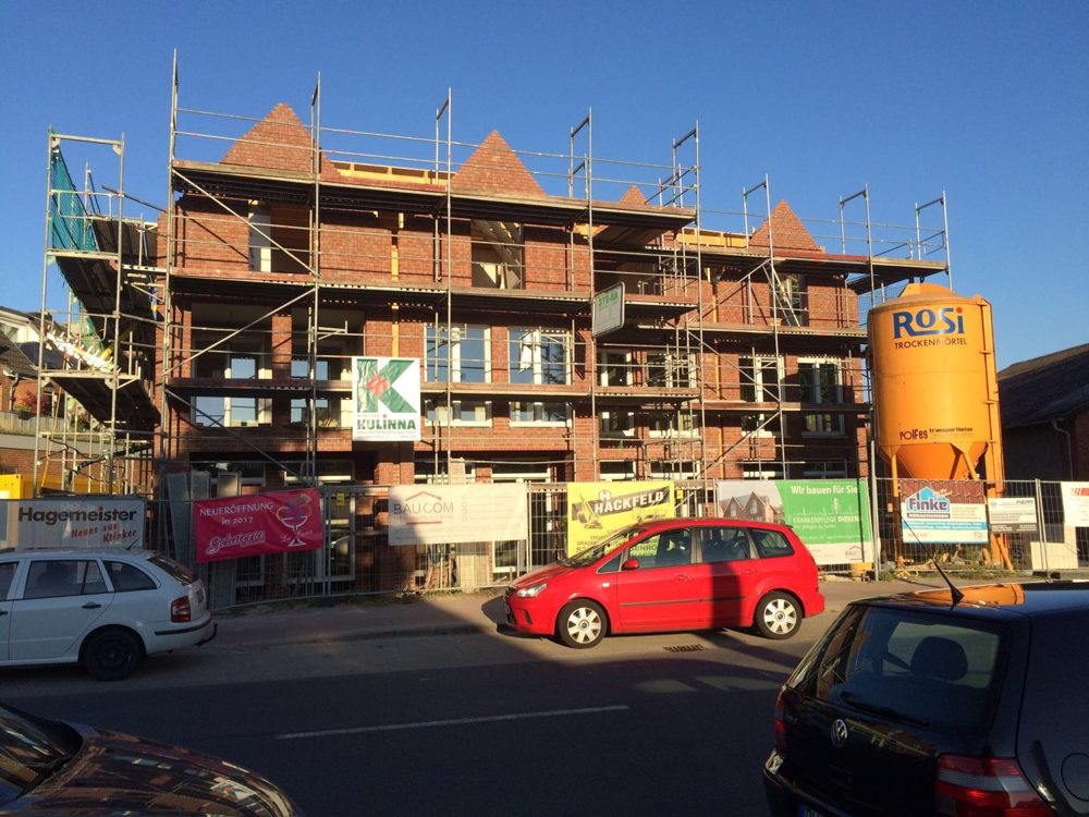 Neubau in der Leester Straße in Weyhe